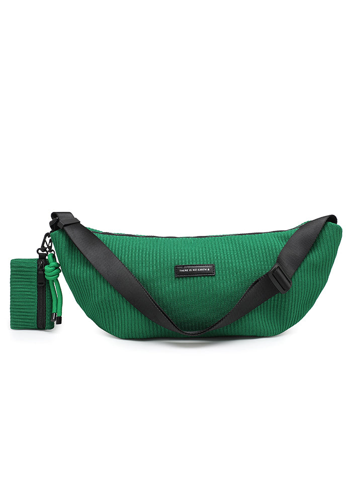 Textured sport shoulder bag with detachable pouch wholesale