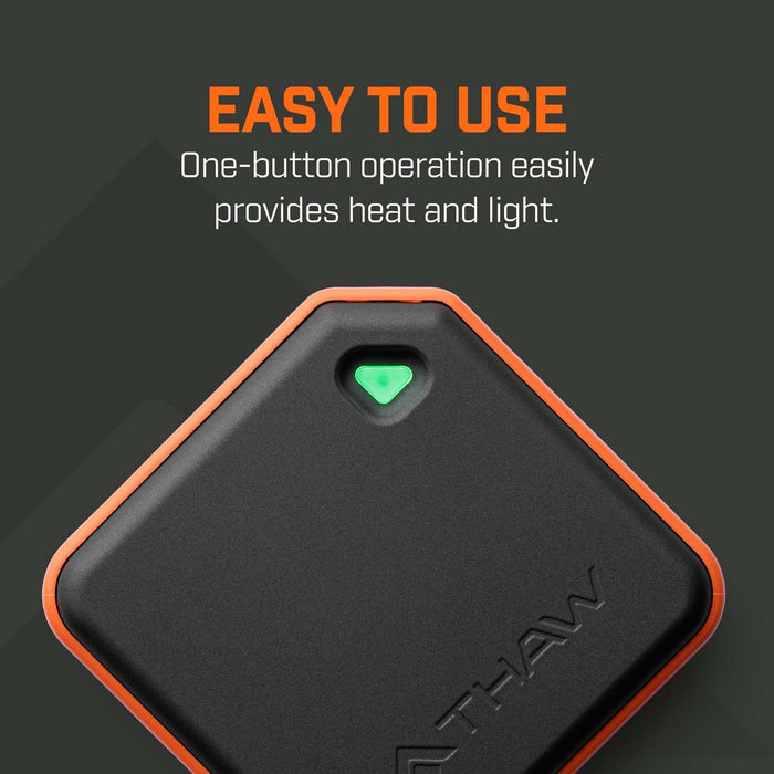 Thaw Rechargeable 2K Hand Warmer with LED Light