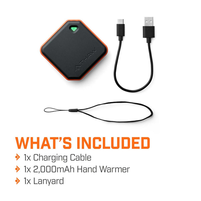 Thaw Rechargeable 2K Hand Warmer with LED Light
