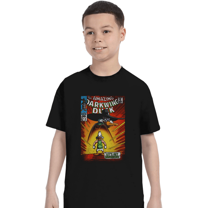 Shirts T-Shirts, Youth / XL / Black The Amazing Darkwing Duck