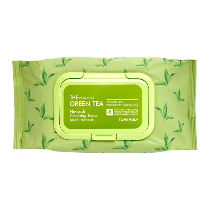 Tony Moly The Chok Chok Green Tea Cleansing Tissue Nudie Glow Australia