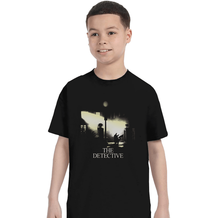 Shirts T-Shirts, Youth / XL / Black The Detective