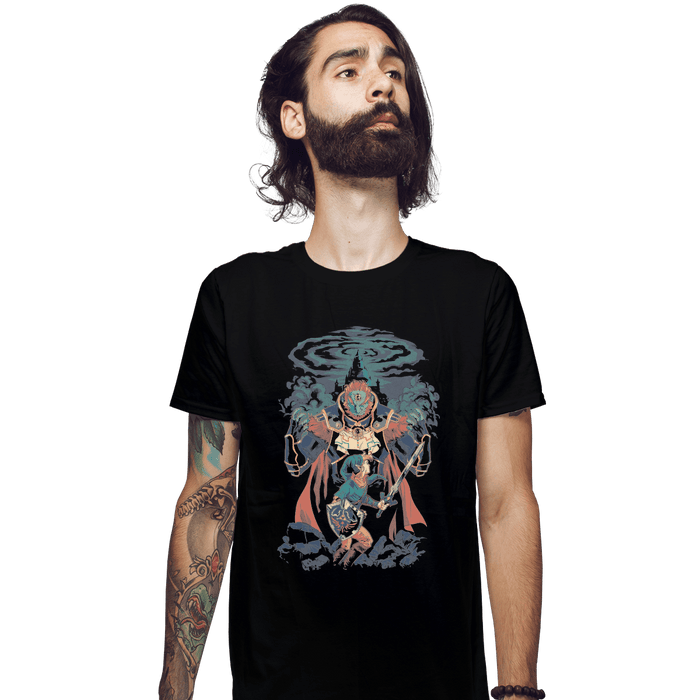 Shirts Fitted Shirts, Mens / Small / Black The Fall Of Darkness