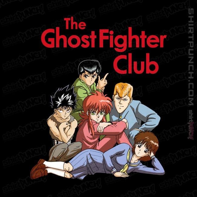 Shirts Magnets / 3"x3" / Black The Ghost Fighter Club