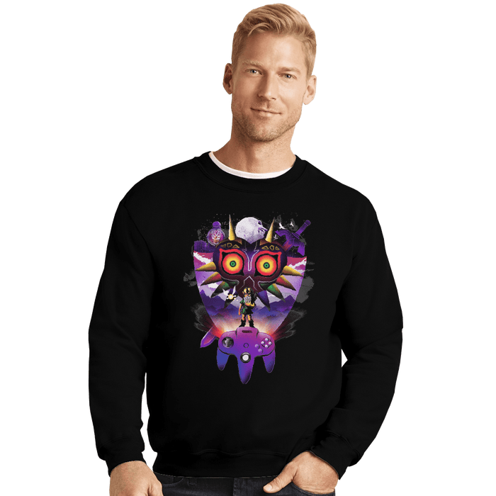 Crewneck Sweater, Unisex / Small / Black