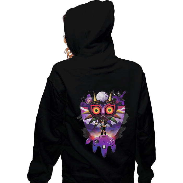 Zippered Hoodies, Unisex / Small / Black