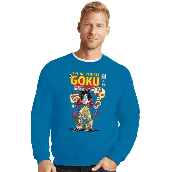 Crewneck Sweater, Unisex / Small / Sapphire