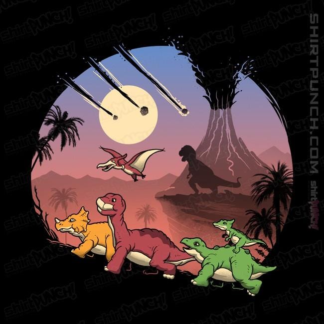 Shirts Magnets / 3"x3" / Black The Land Before Extinction