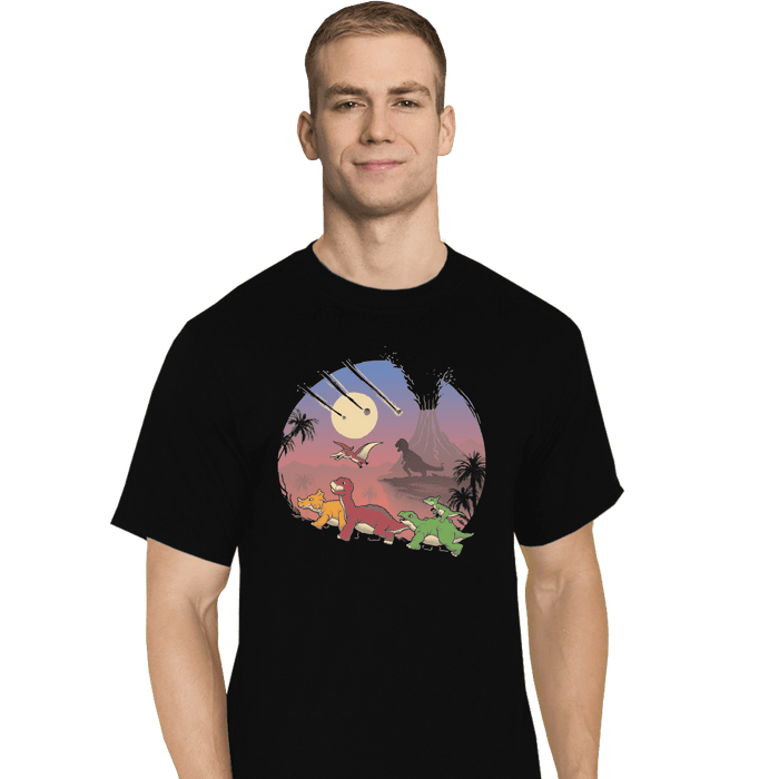 Shirts T-Shirts, Tall / Large / Black The Land Before Extinction