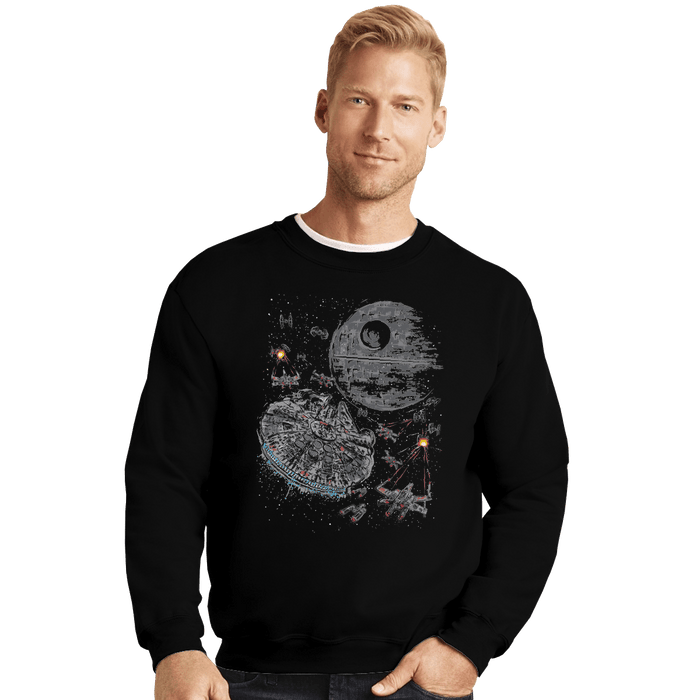 Crewneck Sweater, Unisex / Small / Black