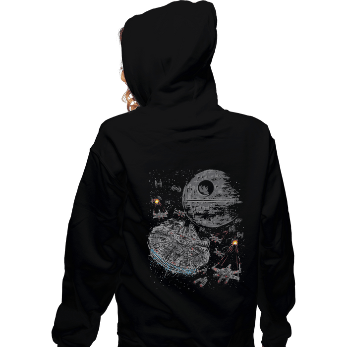 Zippered Hoodies, Unisex / Small / Black