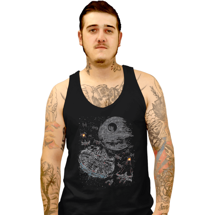 Tank Top, Unisex / Small / Black