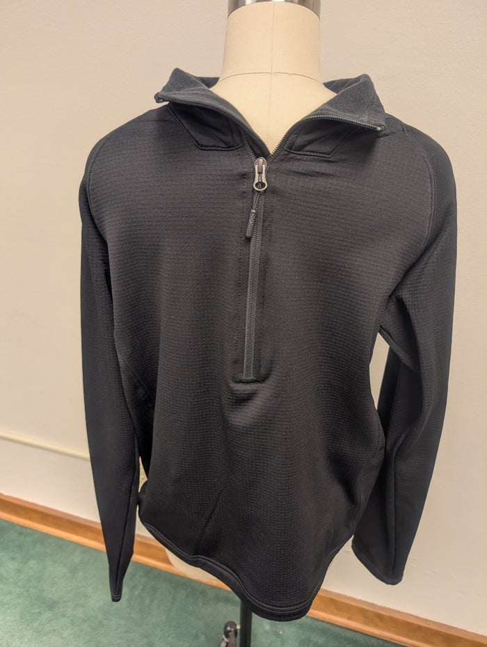 THE NORTH FACE- TNF BLACK 1/4 ZIP FLEECE  *