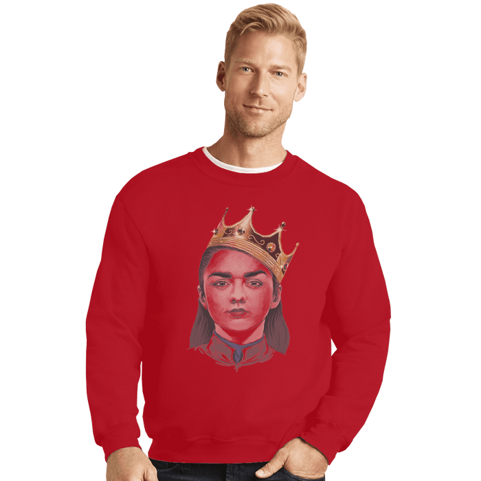 Crewneck Sweater, Unisex / Small / Red