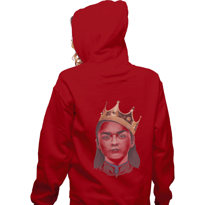 Zippered Hoodies, Unisex / Small / Red