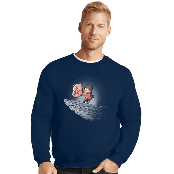 Crewneck Sweater, Unisex / Small / Navy