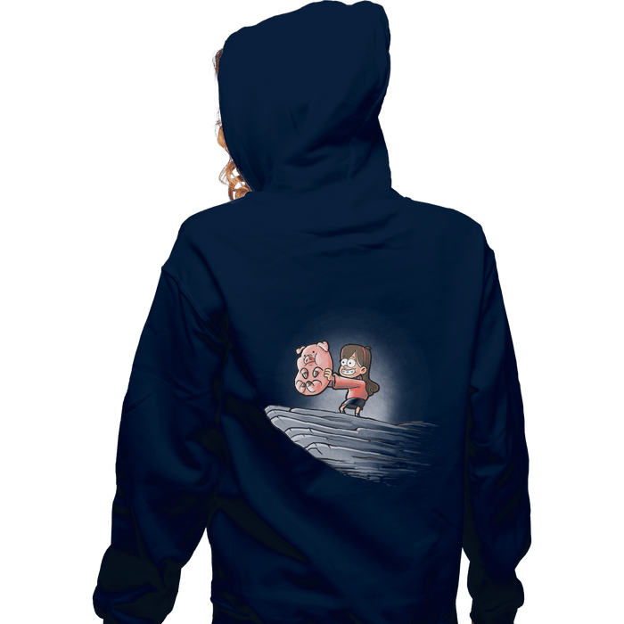 Zippered Hoodies, Unisex / Small / Navy