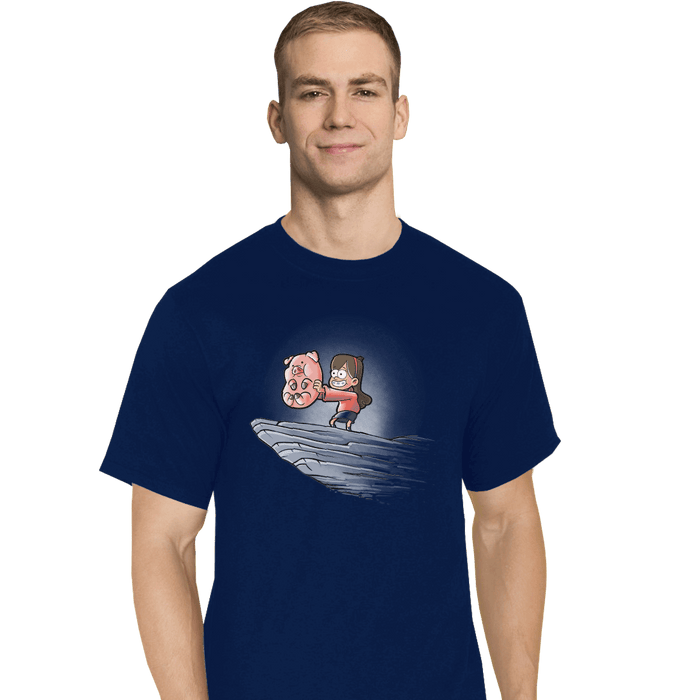 Shirts T-Shirts, Tall / Large / Navy The Pig King