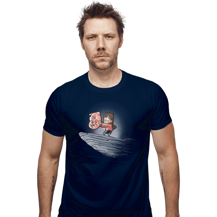 Shirts Fitted Shirts, Mens / Small / Navy The Pig King