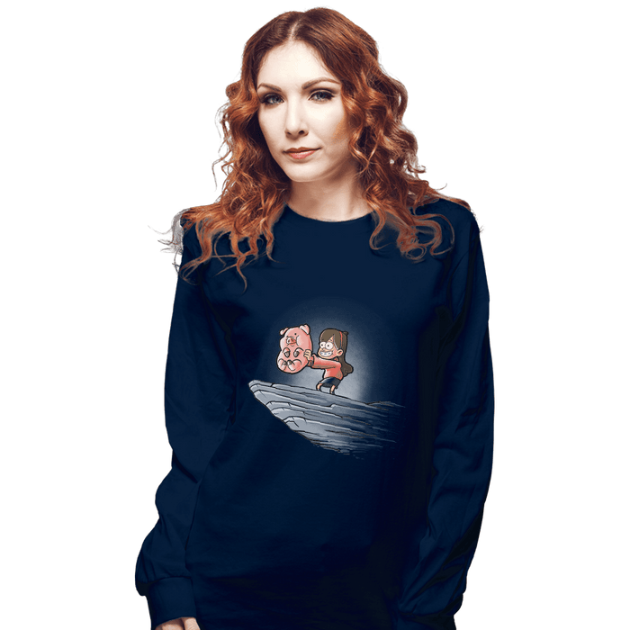 Long Sleeve Shirts, Unisex / Small / Navy