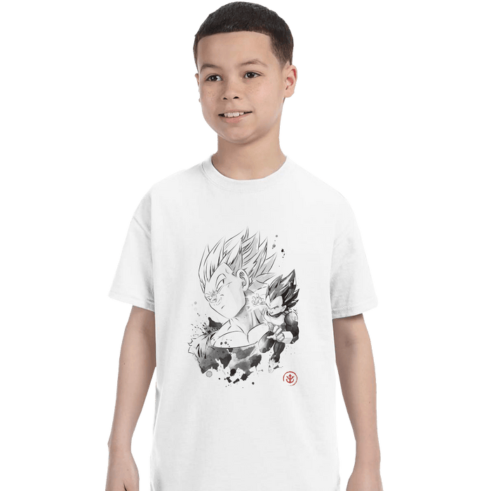 Shirts T-Shirts, Youth / XL / White The Prince Of Saiyans