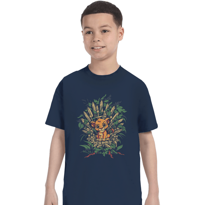 Shirts T-Shirts, Youth / XL / Navy The True King
