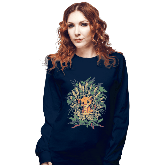 Long Sleeve Shirts, Unisex / Small / Navy