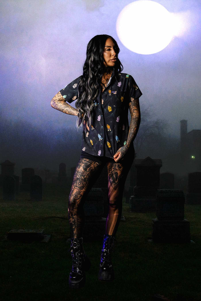 The Undead Women's Short Sleeve Party Shirt