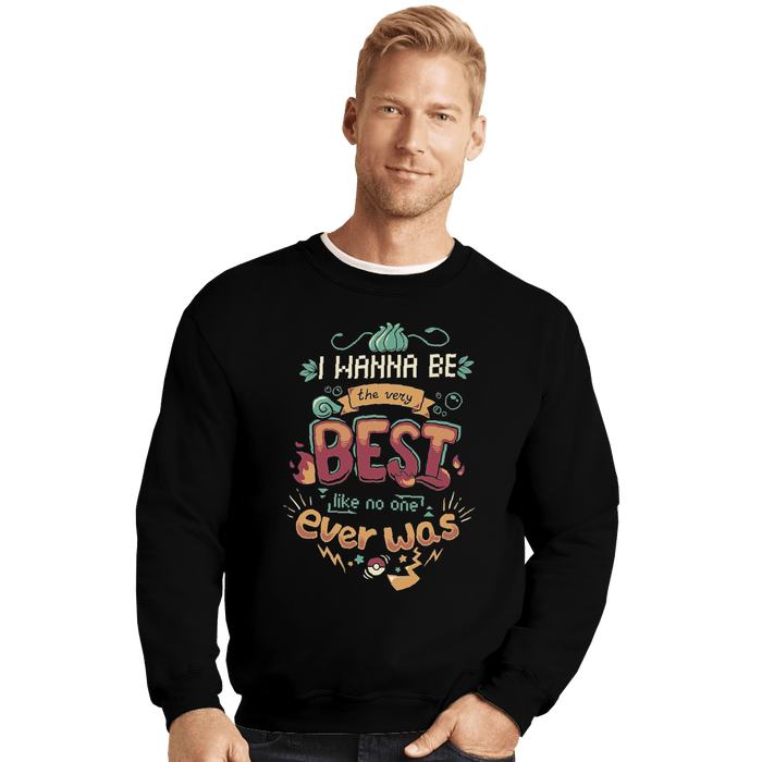 Crewneck Sweater, Unisex / Small / Black