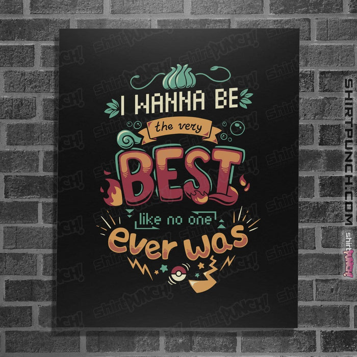 Posters / 4"x6" / Black