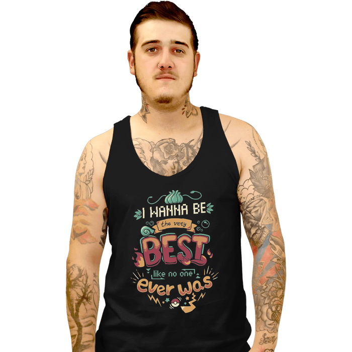 Tank Top, Unisex / Small / Black