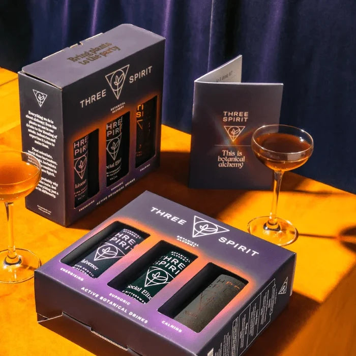 Three Spirits - Sampler Pack - Non-Alcoholic Spirits