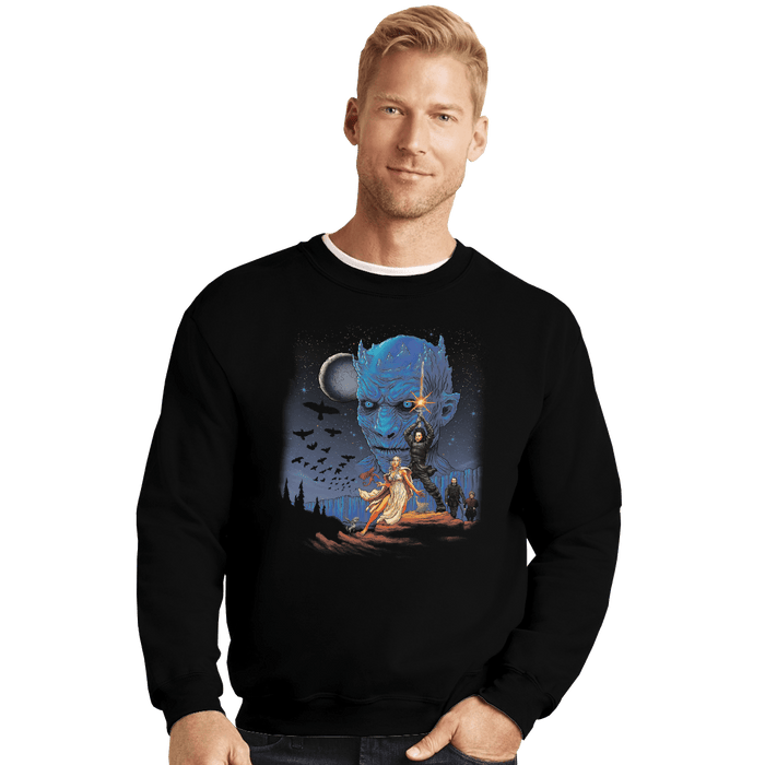 Crewneck Sweater, Unisex / Small / Black