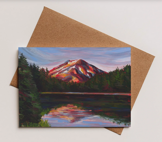 Todd Lake Greeting Card