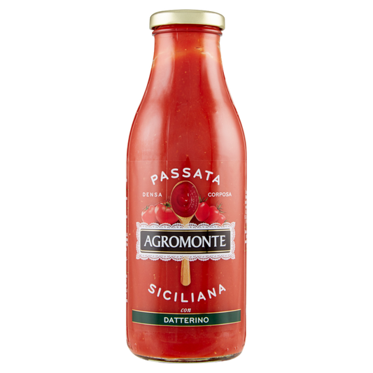 Tomatoes purée, Agromonte passata of tomatoes and datterino tomatoes 520g