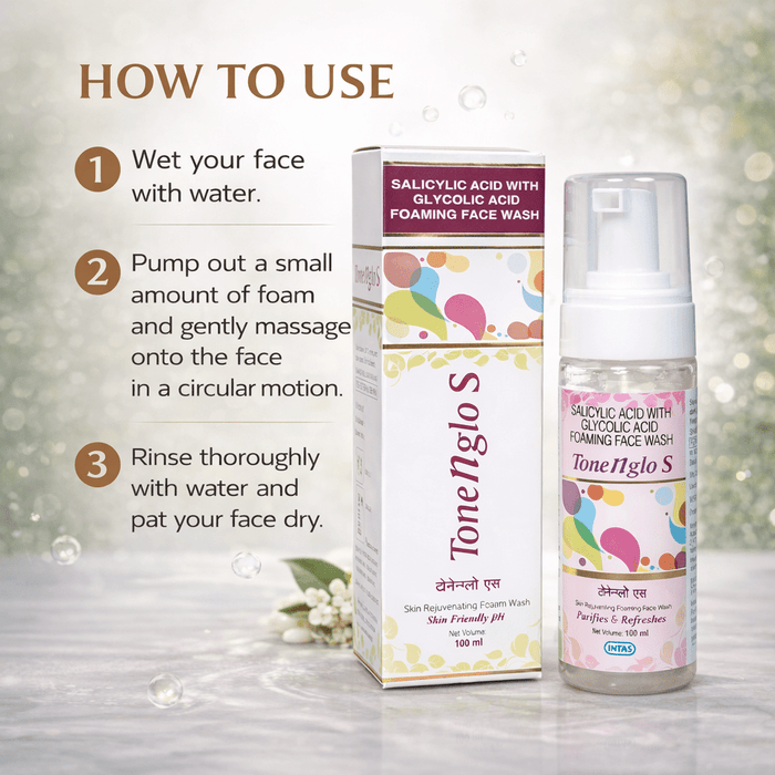 Tonenglo S Foaming Face Wash - Cosmosentials