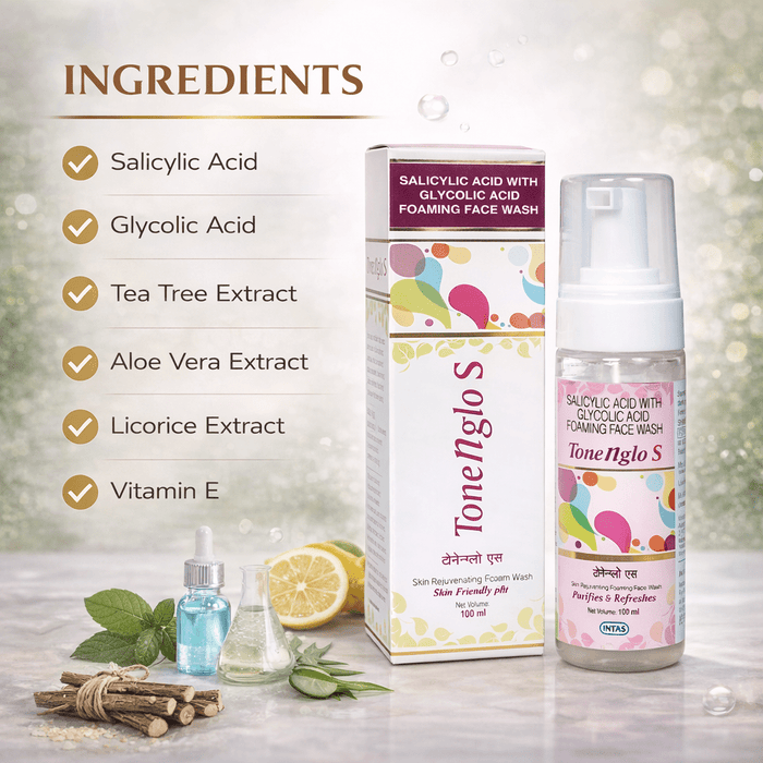 Tonenglo S Foaming Face Wash - Cosmosentials