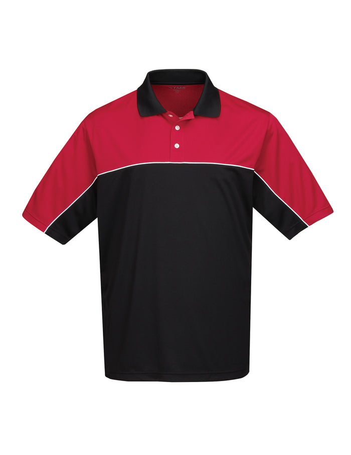 TRI-MOUNTAIN-RED/BLACK POLO *