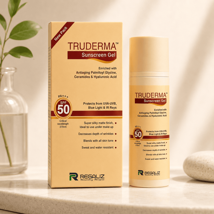 Truderma Sunscreen Gel SPF 50 PA+++ - Cosmosentials