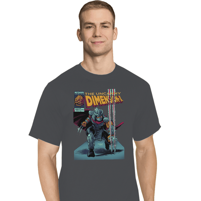 Shirts T-Shirts, Tall / Large / Charcoal Uncanny Dimension X