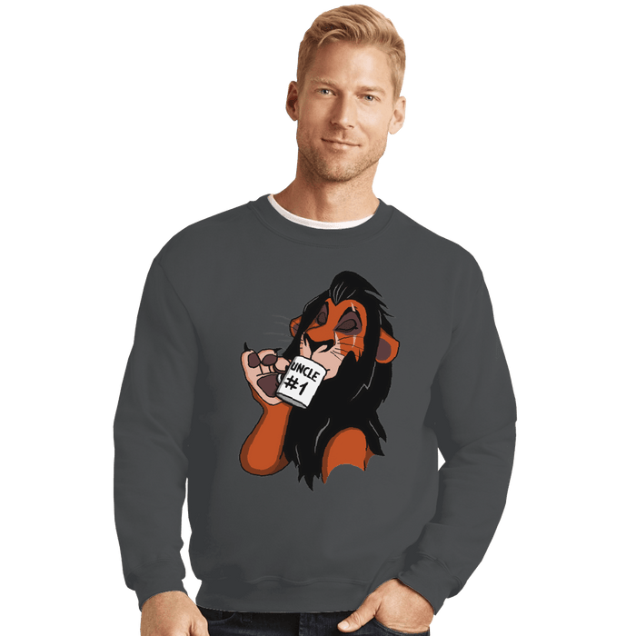 Crewneck Sweater, Unisex / Small / Charcoal