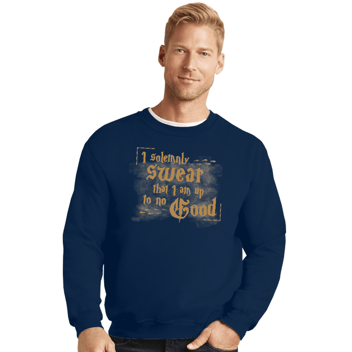 Crewneck Sweater, Unisex / Small / Navy