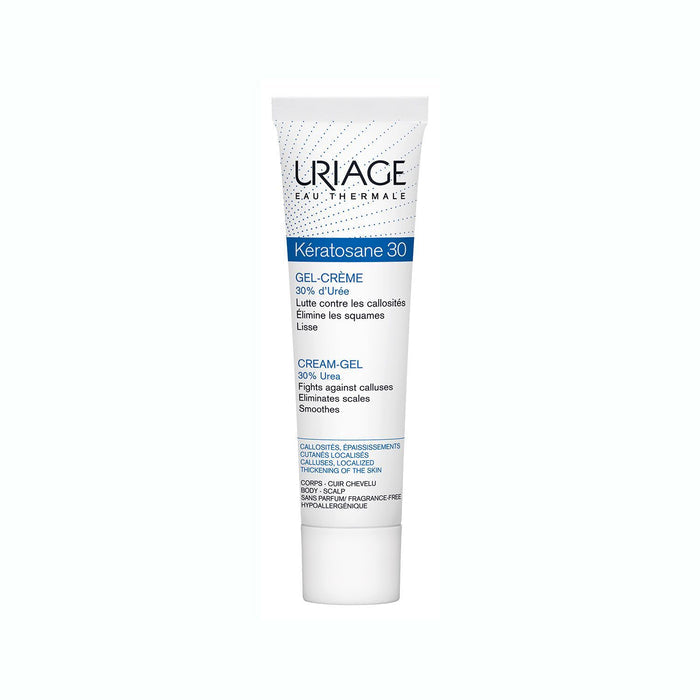 Uriage Keratosane 30 Hypoallergenic Cream Gel for Callused Skin - fragrance free - Makkah Pharmacy