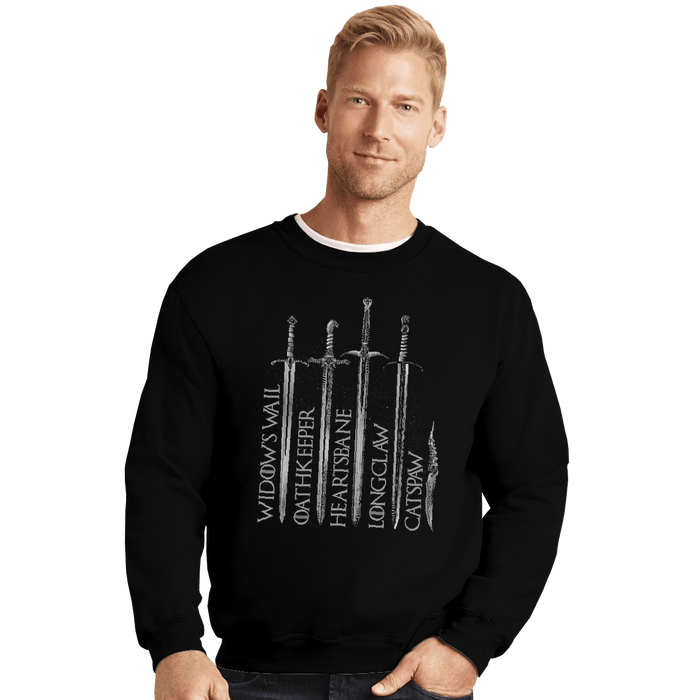 Crewneck Sweater, Unisex / Small / Black