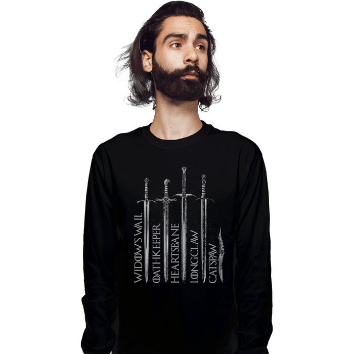 Long Sleeve Shirts, Unisex / Small / Black