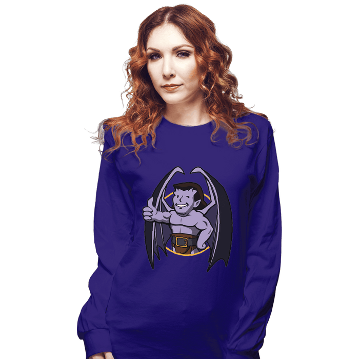 Long Sleeve Shirts, Unisex / Small / Violet