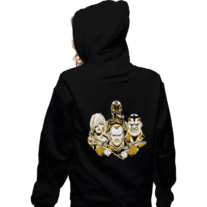Zippered Hoodies, Unisex / Small / Black