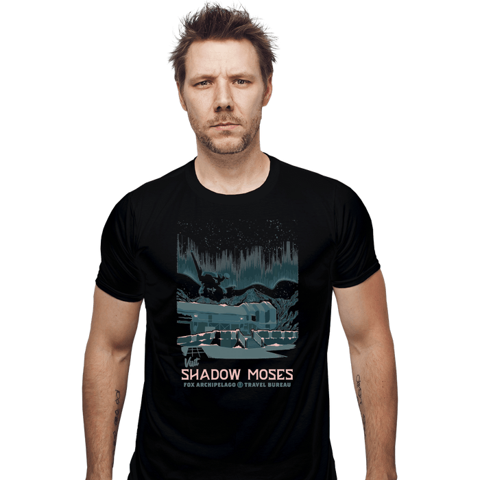Shirts Fitted Shirts, Mens / Small / Black Visit Shadow Moses