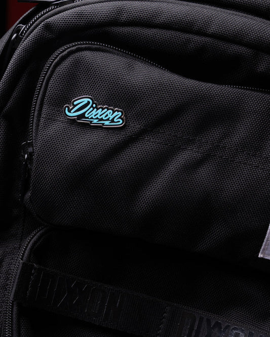 Volts Enamel Pin - Black/Aqua