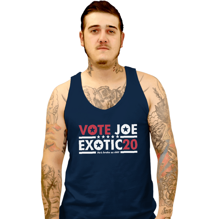 Tank Top, Unisex / Small / Navy